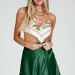 Women Sexy Mini Satin Skirt