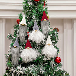 3pcs Christmas Tree Hanging Gnome Pendant Xmas Decor