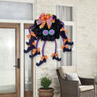 Halloween WreathSpider With Ribbon Bows