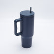 40 oz Tumbler with Handle and Straw Lid Insulated Cup Reusable Stainless Steel Water Bottle Travel Mug
