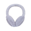 Women Foldable Plaid Fleece Earmuff