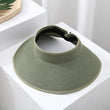 Women'sFoldable Wide Brim Beach Straw Hat