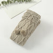Women Knitted Socks Soild Color Over Knee Stockings