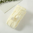 Women Knitted Socks Soild Color Over Knee Stockings