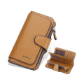Women PU Leather 15 Card Holder Long Wallet