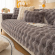 Imitation Fur Plush Sofa Cover Soft Sofa Slipcover