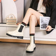 Women Fashion Solid Color Rain Boots