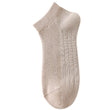 6pairs Men Mesh Low Cut Solid Color Socks