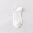 6pairs Men Mesh Low Cut Solid Color Socks