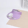 Summer Wide Brim Adjustable Hat with Mini Fan