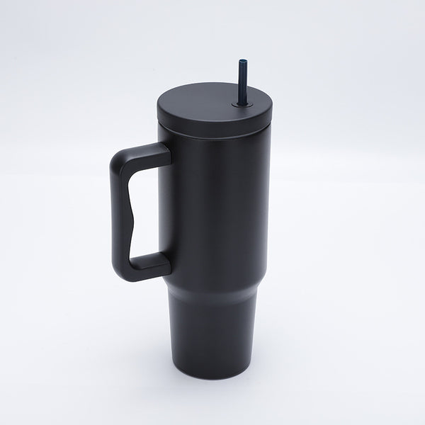 40 oz Tumbler with Handle and Straw Lid Insulated Cup Reusable Stainless Steel Water Bottle Travel Mug