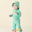 Kids Toddler One-piece Swimsuit with Sun Protection Hat