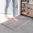 50*80cm Rectangle Chenille Bath Rug Kitchen Rug Pad Non-Slip Floor Mat