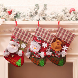 32*19cm Christmas Socking  Xmas Gift Bag