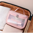 Clear Makeup Cosmetic Bag with Handle Storage Bag