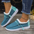 Women Snow Boots Winter Plus Velvet Thick Flat Loafers