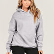 Women Solid Color Hoodie Pullover
