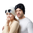Winter Hat with Lenses Goggle Beanie