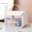 Clear Makeup Cosmetic Bag with Handle Storage Bag