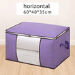 Foldable Space-saving Non-woven Fabric Blanket Storage Bag