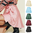 Women Sexy Mini Satin Skirt