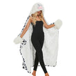 Women Winter Hooded Wearable Cartoon Hoodie Blanket