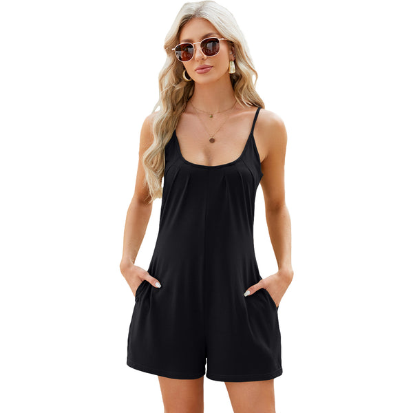 Womens Casual Summer Sleeveless Romper