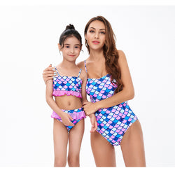 Mother Daughter Pair Baby Girl Beach Swimsuit