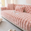 Imitation Fur Plush Sofa Cover Soft Sofa Slipcover