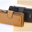 Women PU Leather 15 Card Holder Long Wallet