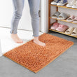 50*80cm Rectangle Chenille Bath Rug Kitchen Rug Pad Non-Slip Floor Mat