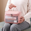 Clear Makeup Cosmetic Bag with Handle Storage Bag