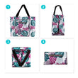 Foldable Large Waterproof Beach Bag Summer Travel Tote Bag with Zipper