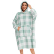Fleece Warm Hooded Wearable Blanket