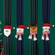 Christmas Curtain Buckle Animal Decoration
