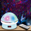 Star Projector Night Light Remote Control Rotating 8 Color Changing and Dimmable Moon Light Projector