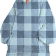 Fleece Warm Hooded Wearable Blanket