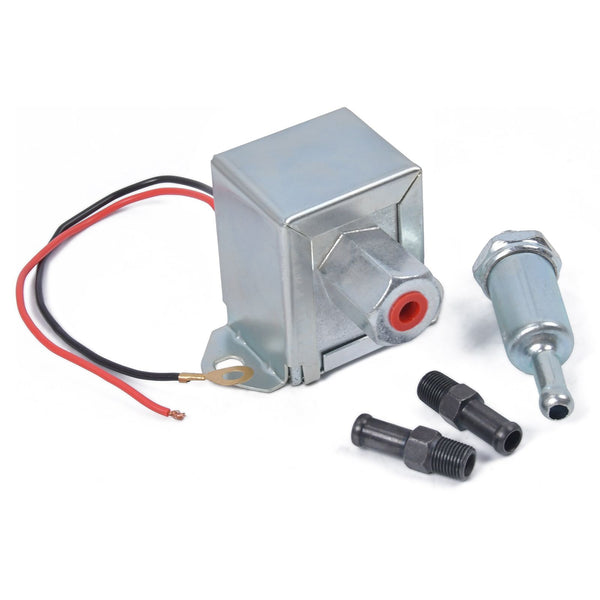 ELECTRIC FUEL PUMP UNIVERSAL FOR PETROL DIESEL CARBURETTOR ENGINES
