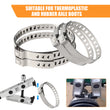 CV Boot Clamp Pliers Crimping Tool + 24X hose clamps hose