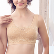 Women Wireless Padded Sports Lace Bra