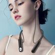 Wireless Bluetooth Headset Sports Running Binaural Hanging Neck Earphone