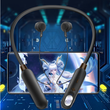 Wireless Bluetooth Headset Sports Running Binaural Hanging Neck Earphone
