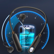 Wireless Bluetooth Headset Sports Running Binaural Hanging Neck Earphone
