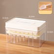 2layers 56Grids Ice Maker with Storage Cube