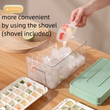 2layers 56Grids Ice Maker with Storage Cube
