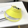 Summer Wide Brim Adjustable Hat with Mini Fan