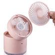 Portable Air Conditioner Mini USB Rechargeable Water Spray Humidifier Fan