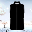 Women Men Fleece Heating jacket with 5 Heating Zones Power Bank Not Included