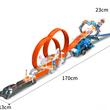 Ejection Track Alloy Car Set