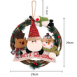 Christmas Front Door Wreath Sign Snowman Xmas Wreath